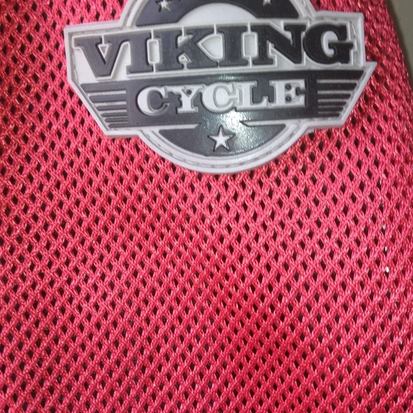 VIKING CYCLE WARLOCK ARMORED MESH JACKET AND CAN MOTORCYCLE HELMET